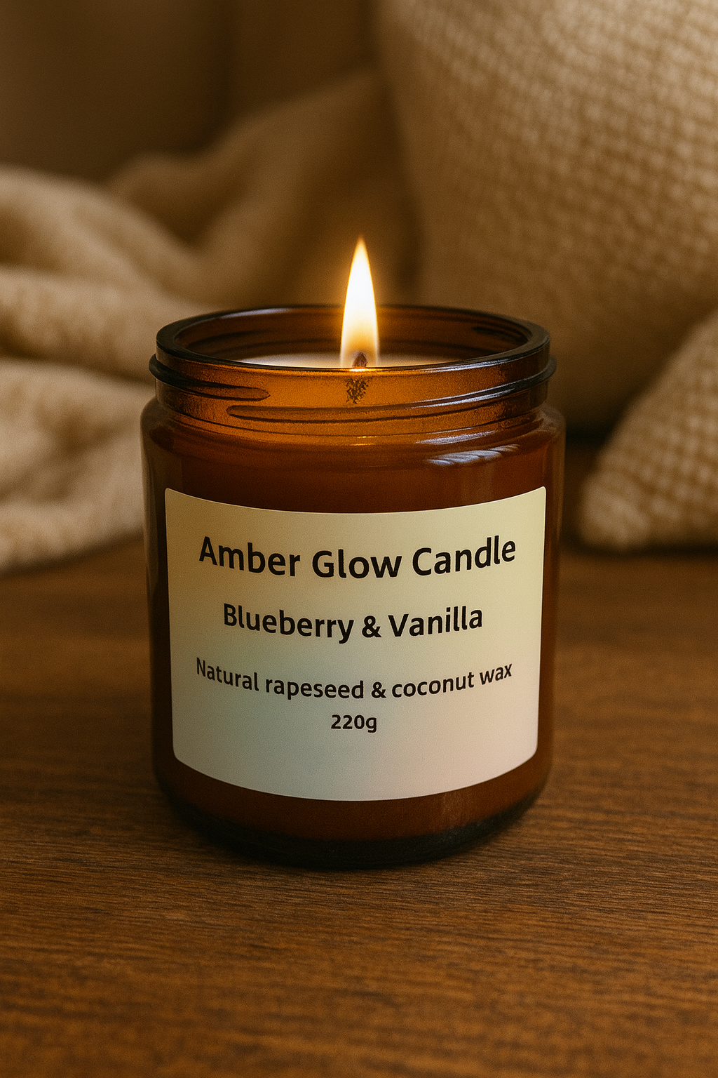 Blueberry & Vanilla Candle