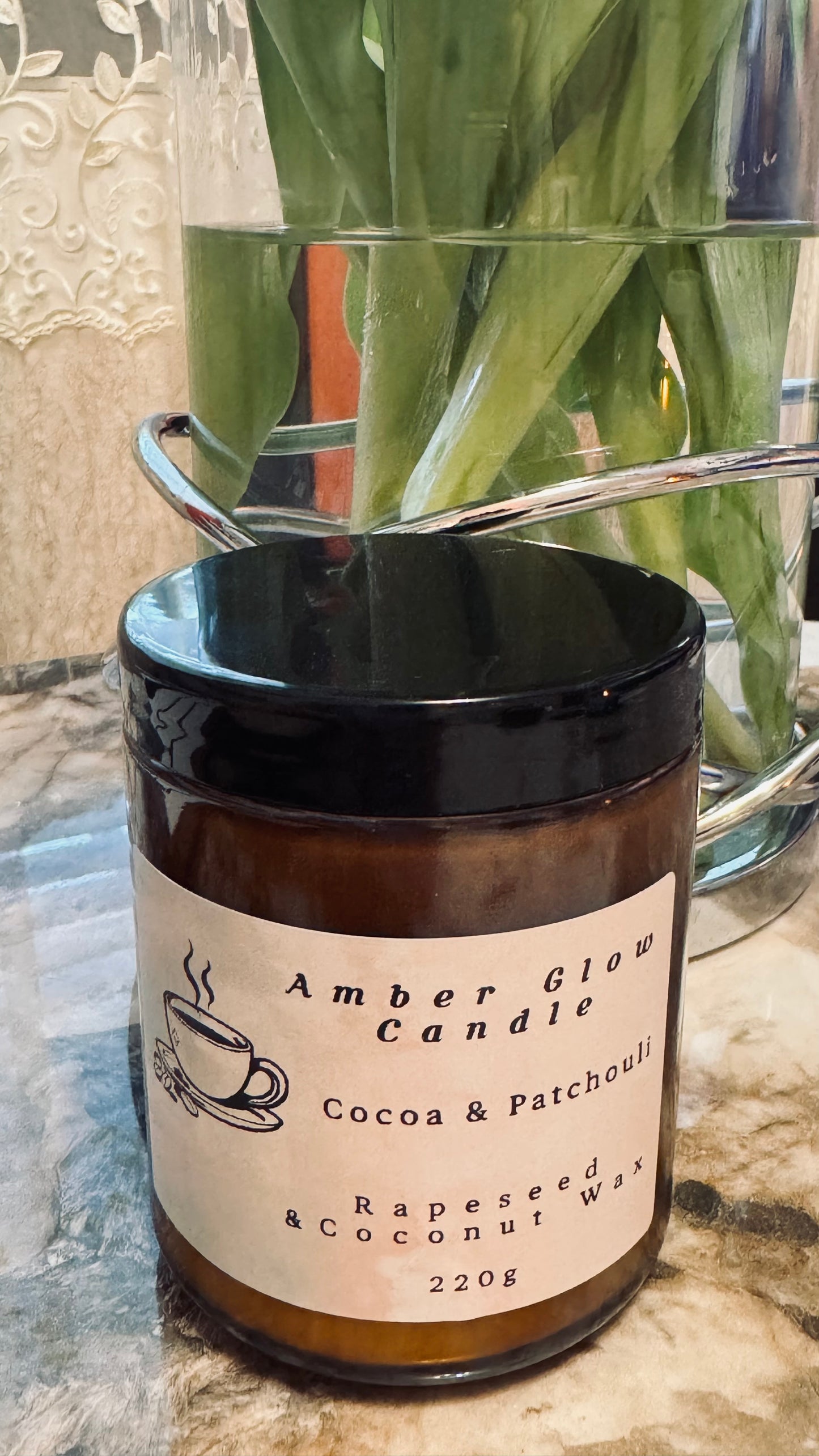 Cocoa & Patchouli Candle