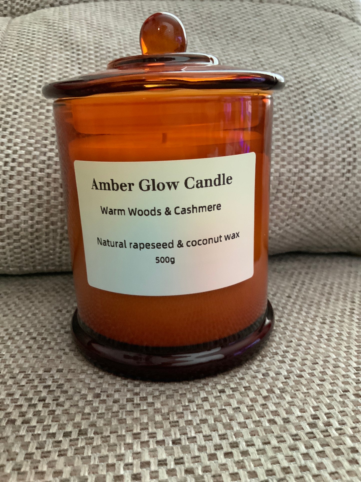 Warm Woods & Cashmere Candle
