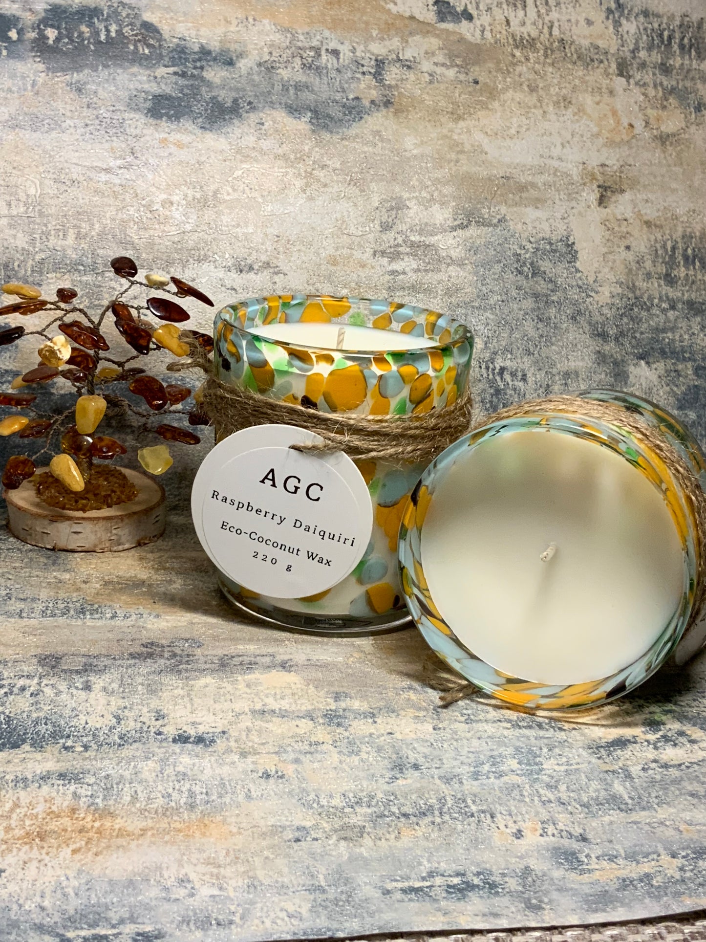 Raspberry Daiquiri Candle Eco-Coconut Wax
