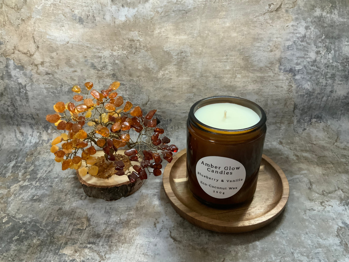 Blueberry & Vanilla Candle Eco-Coconut Wax