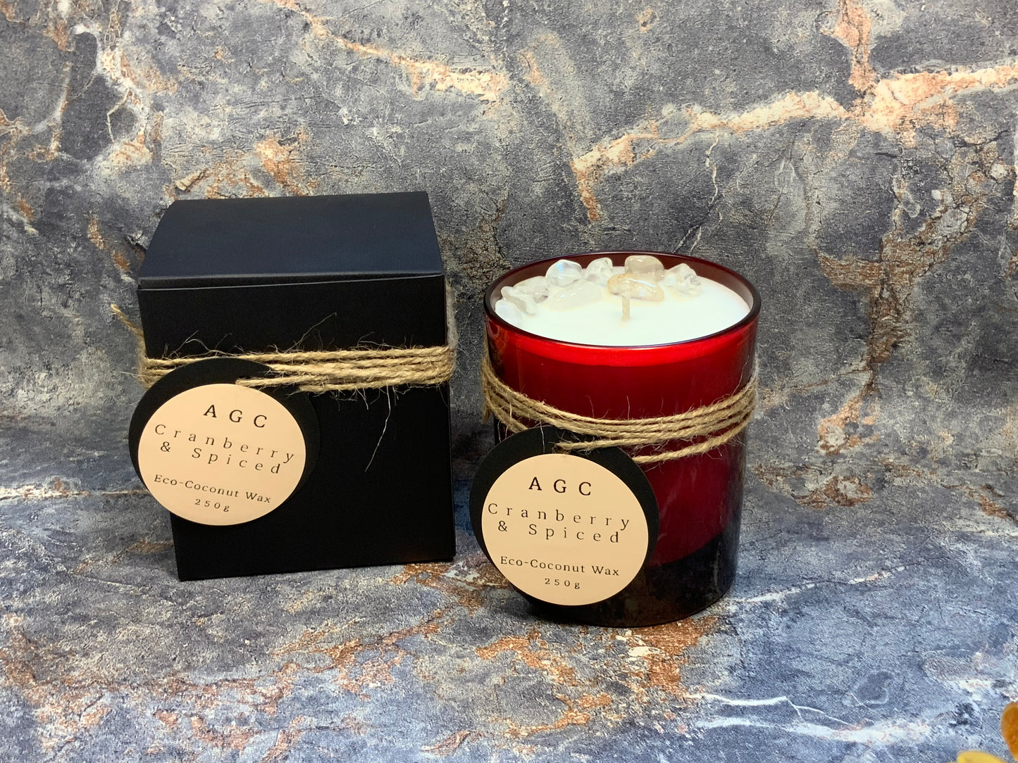 Cranberry & Spiced Candle Eco-Coconut Wax