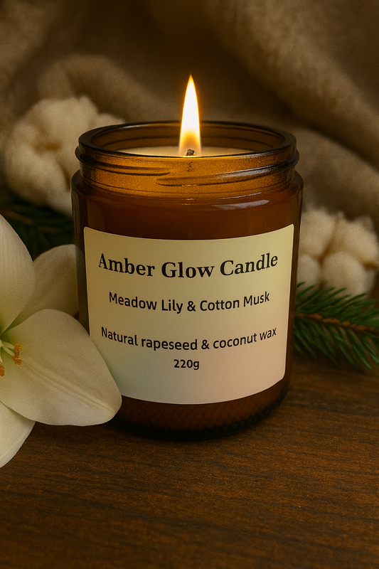 Meadow Lily & Cotton Musk Candle