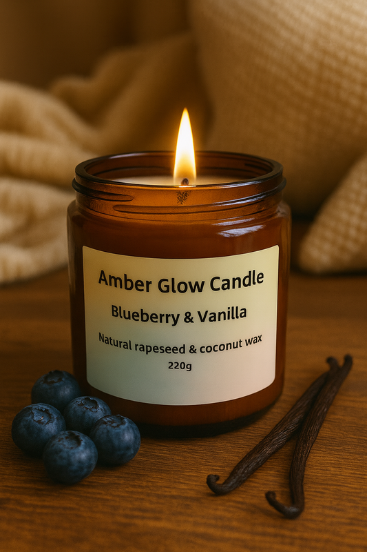 Blueberry & Vanilla Candle