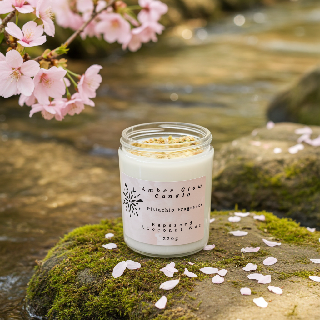 NEW ! Pistachio Luxury Scented Candle