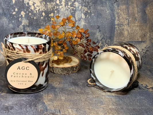 Cocoa & Patchouli Candle Eco-Coconut Wax