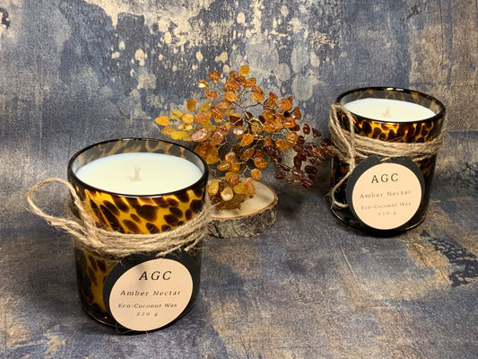 Amber Nectar Candle Eco-Coconut Wax