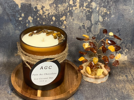 Pain Au Chocolate Candle Eco-Coconut Wax