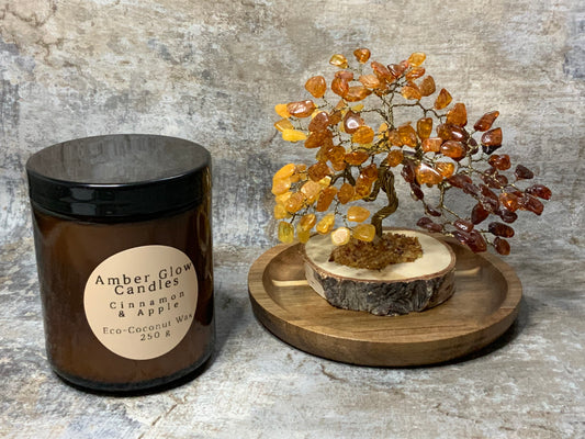 Cinnamon & Apple Candle Eco-Coconut Wax