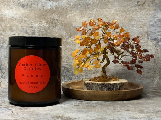 Peony Candle Eco-Coconut Wax