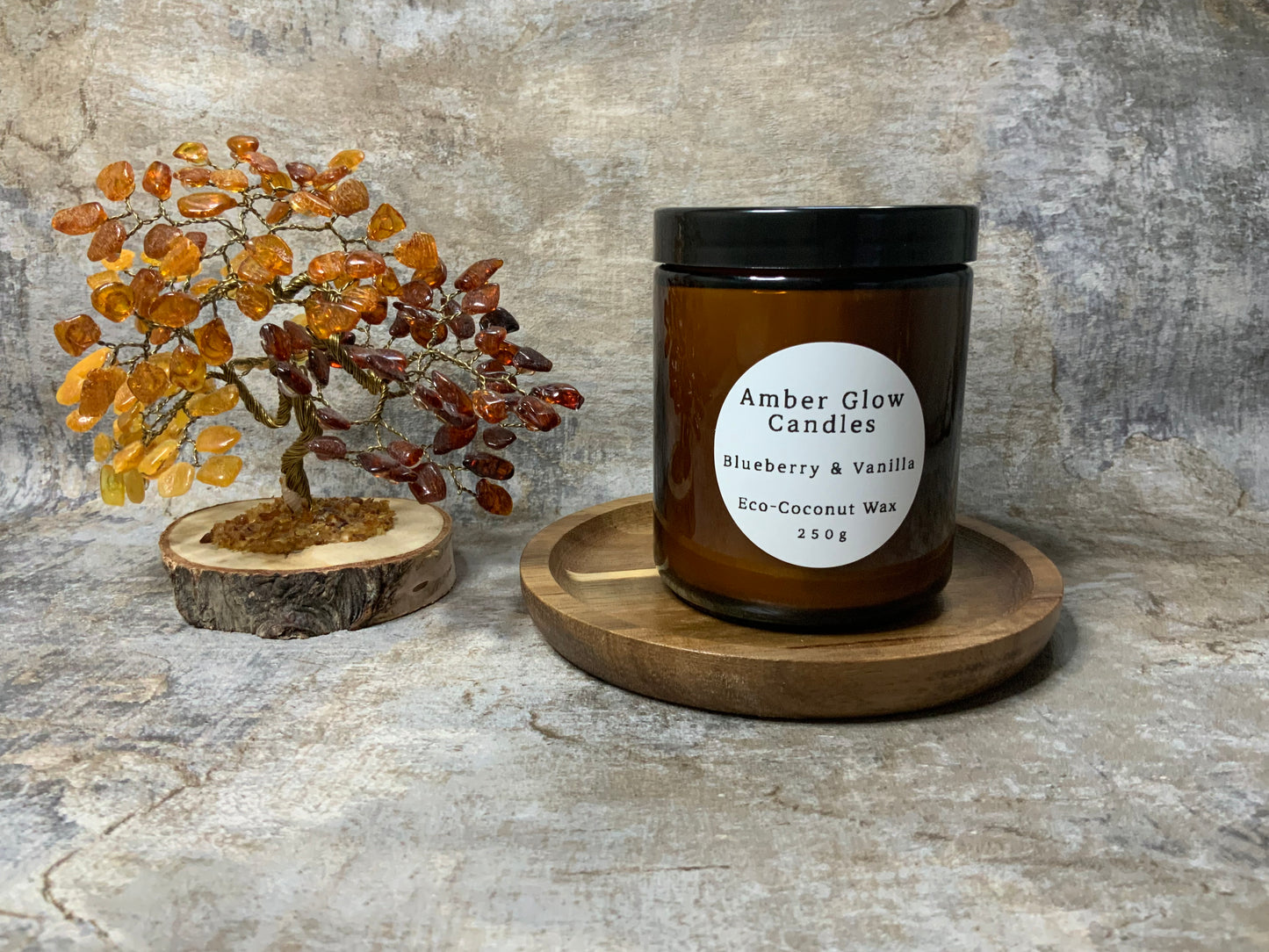 Blueberry & Vanilla Candle Eco-Coconut Wax