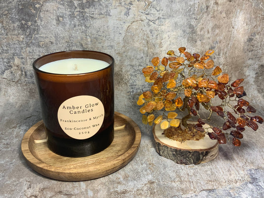 Frankincense & Myrrh Candle Eco-Coconut Wax